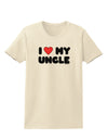 I Heart My Uncle Womens T-Shirt by TooLoud-Womens T-Shirt-TooLoud-Natural-X-Small-Davson Sales