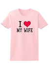 I Heart My Wife Adult Womens T-Shirt-Womens T-Shirt-TooLoud-Pale Pink-Small-Davson Sales