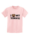 I Heart My Yorkie Childrens T-Shirt by TooLoud-Childrens T-Shirt-TooLoud-PalePink-X-Small-Davson Sales