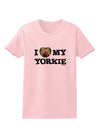 I Heart My Yorkie Womens T-Shirt by TooLoud-Womens T-Shirt-TooLoud-PalePink-X-Small-Davson Sales