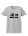 I Heart My Yorkie Womens T-Shirt by TooLoud-Womens T-Shirt-TooLoud-AshGray-X-Small-Davson Sales