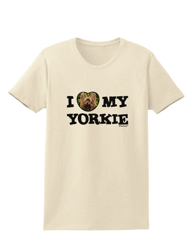 I Heart My Yorkie Womens T-Shirt by TooLoud-Womens T-Shirt-TooLoud-Natural-X-Small-Davson Sales