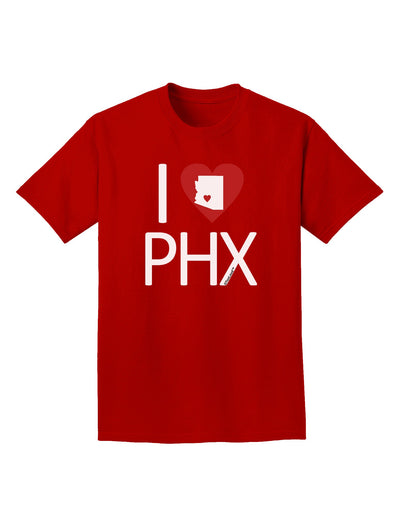 I Heart Phoenix Adult Dark T-Shirt-Mens T-Shirt-TooLoud-Red-Small-Davson Sales