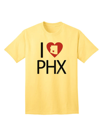 I Heart Phoenix Adult T-Shirt-unisex t-shirt-TooLoud-Yellow-Small-Davson Sales