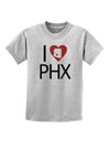 I Heart Phoenix Childrens T-Shirt-Childrens T-Shirt-TooLoud-AshGray-X-Small-Davson Sales