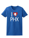 I Heart Phoenix Womens Dark T-Shirt-Womens T-Shirt-TooLoud-Royal-Blue-X-Small-Davson Sales