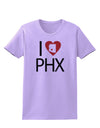 I Heart Phoenix Womens T-Shirt-Womens T-Shirt-TooLoud-Lavender-X-Small-Davson Sales