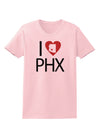 I Heart Phoenix Womens T-Shirt-Womens T-Shirt-TooLoud-PalePink-X-Small-Davson Sales