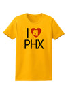 I Heart Phoenix Womens T-Shirt-Womens T-Shirt-TooLoud-Gold-X-Small-Davson Sales