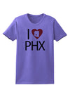 I Heart Phoenix Womens T-Shirt-Womens T-Shirt-TooLoud-Violet-X-Small-Davson Sales