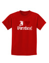 I Heart Pirates Childrens Dark T-Shirt-Childrens T-Shirt-TooLoud-Red-X-Small-Davson Sales