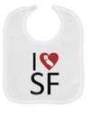 I Heart San Francisco Baby Bib