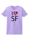 I Heart San Francisco Womens T-Shirt-Womens T-Shirt-TooLoud-Lavender-X-Small-Davson Sales