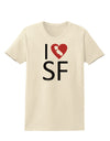 I Heart San Francisco Womens T-Shirt-Womens T-Shirt-TooLoud-Natural-X-Small-Davson Sales