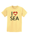 I Heart Seattle Childrens T-Shirt-Childrens T-Shirt-TooLoud-Daffodil-Yellow-X-Small-Davson Sales