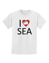 I Heart Seattle Childrens T-Shirt-Childrens T-Shirt-TooLoud-White-X-Small-Davson Sales