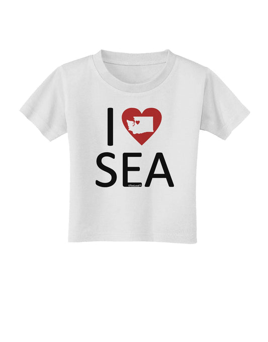 I Heart Seattle Toddler T-Shirt-Toddler T-Shirt-TooLoud-White-2T-Davson Sales