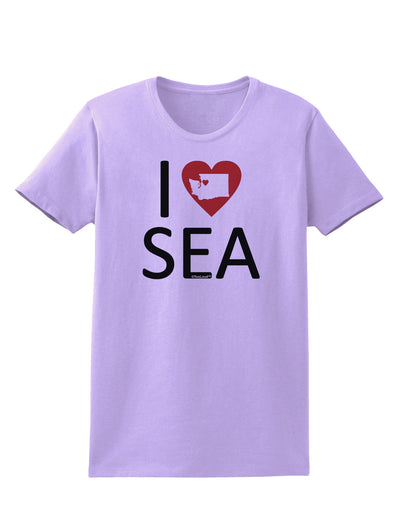 I Heart Seattle Womens T-Shirt-Womens T-Shirt-TooLoud-Lavender-X-Small-Davson Sales