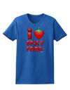 I Heart Spicy Food Womens Dark T-Shirt-TooLoud-Royal-Blue-X-Small-Davson Sales