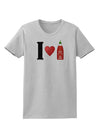 I Heart Sriracha Design Womens T-Shirt by TooLoud-Womens T-Shirt-TooLoud-AshGray-X-Small-Davson Sales