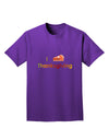 I Heart Thanksgiving Pumpkin Pie Adult Dark T-Shirt-Mens T-Shirt-TooLoud-Purple-Small-Davson Sales