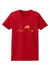 I Heart Thanksgiving Pumpkin Pie Womens Dark T-Shirt-TooLoud-Red-X-Small-Davson Sales