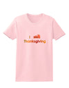 I Heart Thanksgiving Pumpkin Pie Womens T-Shirt-Womens T-Shirt-TooLoud-PalePink-X-Small-Davson Sales