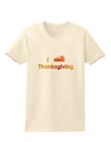 I Heart Thanksgiving Pumpkin Pie Womens T-Shirt-Womens T-Shirt-TooLoud-Natural-X-Small-Davson Sales