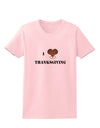 I Heart Thanksgiving Turkey Leg Womens T-Shirt-Womens T-Shirt-TooLoud-PalePink-X-Small-Davson Sales