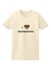 I Heart Thanksgiving Turkey Leg Womens T-Shirt-Womens T-Shirt-TooLoud-Natural-X-Small-Davson Sales