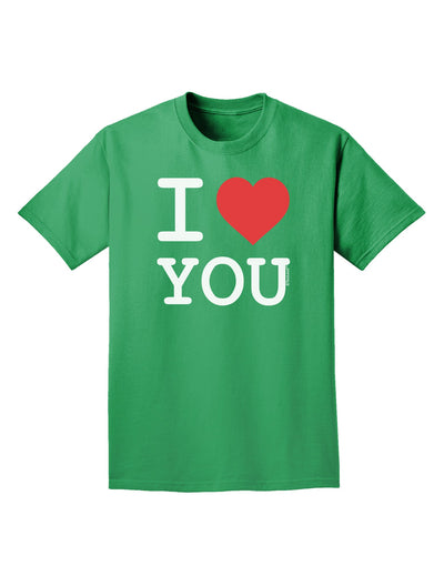 I Heart You Adult Dark T-Shirt-Mens T-Shirt-TooLoud-Kelly-Green-Small-Davson Sales