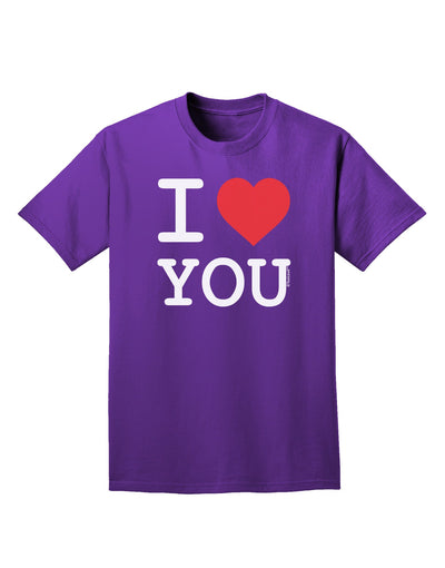 I Heart You Adult Dark T-Shirt-Mens T-Shirt-TooLoud-Purple-Small-Davson Sales