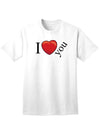 I Heart You Adult Mens and Womens T-Shirt-Womens T-Shirt-TooLoud-White-Small-Davson Sales