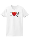 I Heart You Adult Womens T-Shirt-Womens T-Shirt-TooLoud-White-Small-Davson Sales