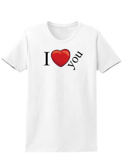 I Heart You Adult Womens T-Shirt-Womens T-Shirt-TooLoud-White-Small-Davson Sales