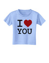 I Heart You Toddler T-Shirt-Toddler T-Shirt-TooLoud-Aquatic-Blue-2T-Davson Sales