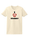 I Heart Zombies - Bio Hazard Heart Womens T-Shirt-Womens T-Shirt-TooLoud-Natural-X-Small-Davson Sales