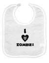 I Heart Zombies - Biohazard Heart Baby Bib