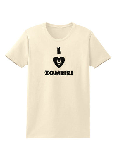 I Heart Zombies - Biohazard Heart Womens T-Shirt-Womens T-Shirt-TooLoud-Natural-X-Small-Davson Sales