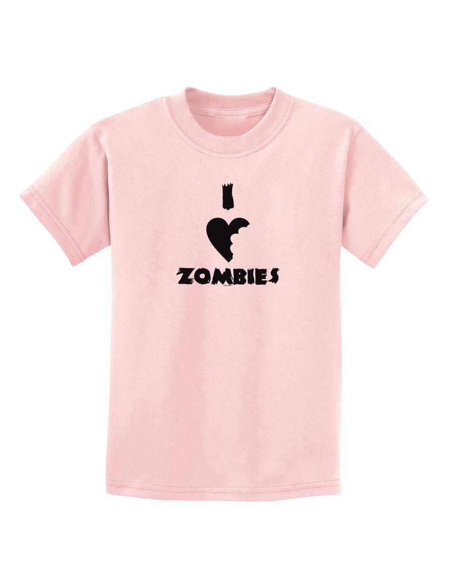 I Heart Zombies - Funny - Halloween Childrens T-Shirt-Childrens T-Shirt-TooLoud-White-X-Small-Davson Sales