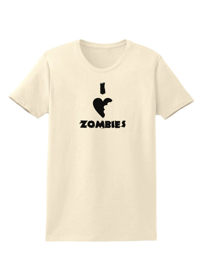 I Heart Zombies - Funny - Halloween Womens T-Shirt-Womens T-Shirt-TooLoud-Natural-X-Small-Davson Sales