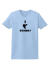 I Heart Zombies - Funny - Halloween Womens T-Shirt-Womens T-Shirt-TooLoud-Light-Blue-X-Small-Davson Sales