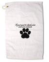 I Just Want To Drink Wine And Save Animals Premium Cotton Golf Towel - 16 x 25 inch by TooLoud-Golf Towel-TooLoud-16x25"-Davson Sales