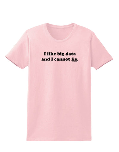 I Like Big Data Womens T-Shirt by TooLoud-Womens T-Shirt-TooLoud-PalePink-X-Small-Davson Sales