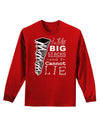 I Like Big Stacks -of books- Adult Long Sleeve Dark T-Shirt-TooLoud-Red-Small-Davson Sales