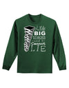 I Like Big Stacks -of books- Adult Long Sleeve Dark T-Shirt-TooLoud-Dark-Green-Small-Davson Sales