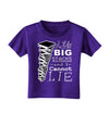 I Like Big Stacks -of books- Toddler T-Shirt Dark-Toddler T-Shirt-TooLoud-Purple-2T-Davson Sales