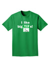 I Like Big Tifs Adult Dark T-Shirt-Mens T-Shirt-TooLoud-Kelly-Green-Small-Davson Sales