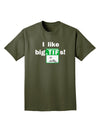 I Like Big Tifs Adult Dark T-Shirt-Mens T-Shirt-TooLoud-Military-Green-Small-Davson Sales