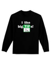 I Like Big Tifs Adult Long Sleeve Dark T-Shirt-TooLoud-Black-Small-Davson Sales